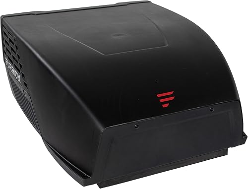 Chill HE - Aire acondicionado de techo RV - 13.5K BTU, negro