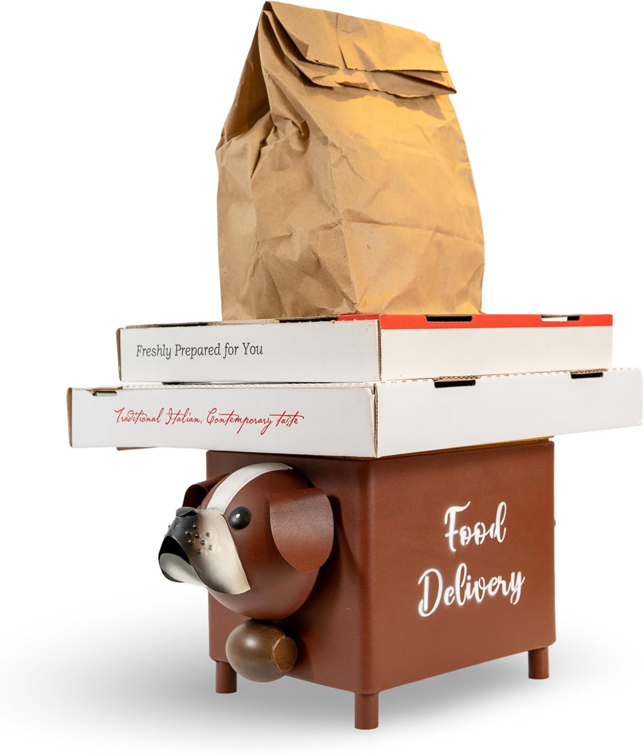 Made Easy Kit Elevated “Food Delivery” Drop Box – with Signage for Driver Cla...