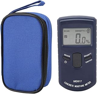 Higrômetro digital, visor LCD digital medidor de umidade de parede para cimento de madeira, argamassa de gesso de limão para pesquisa de edifícios