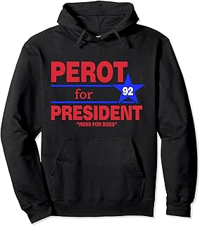 Perot For President Vintage Ross Perot Ross For Boss Pullover Hoodie