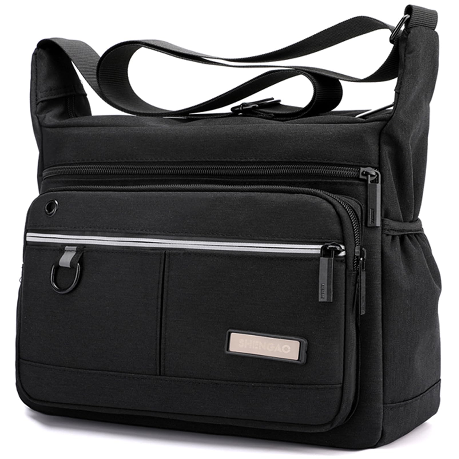 Qiccijoo Messenger Bag Crossbody Bag Shoulder Bag for Men or Women Sling Bag Travel Bag for Business Office School Satchel Bags Carry Bags Casual Daypacks Purse