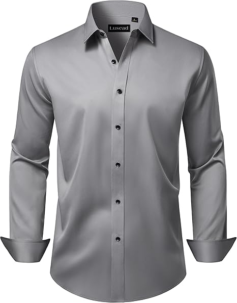 STRETCH WRINKLE-FREE DRESS SHIRT