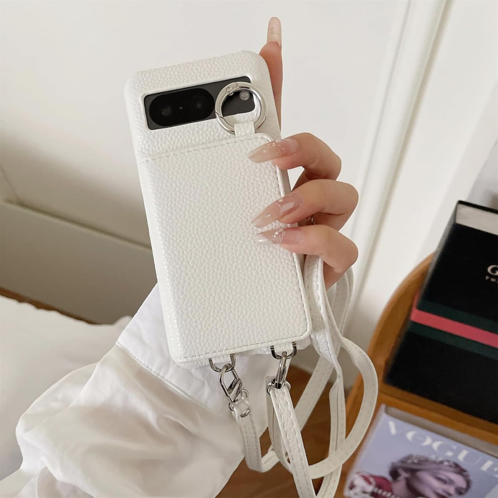 Amazon.co.jp: Google Pixel 9 ケース ショルダー 背面手帳型 リング