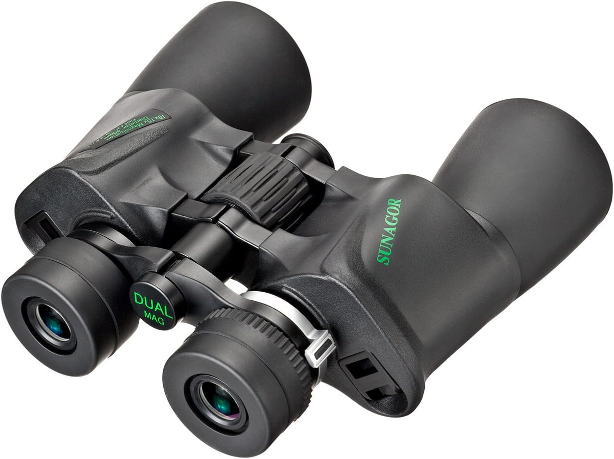 Maxima Dual Magnification Binoculars (10+15x50)