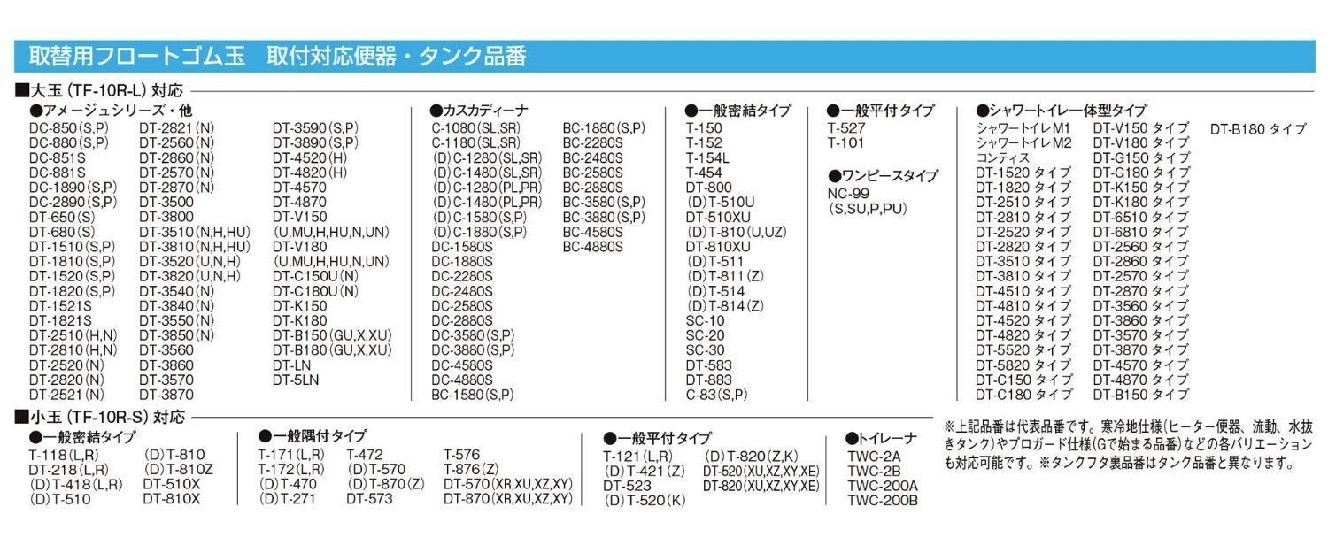 フロートゴム　まとめ売り　LIXIL TOTO SANEI 51Tua9hPZPL._UF1000,1000_QL80_.jpg