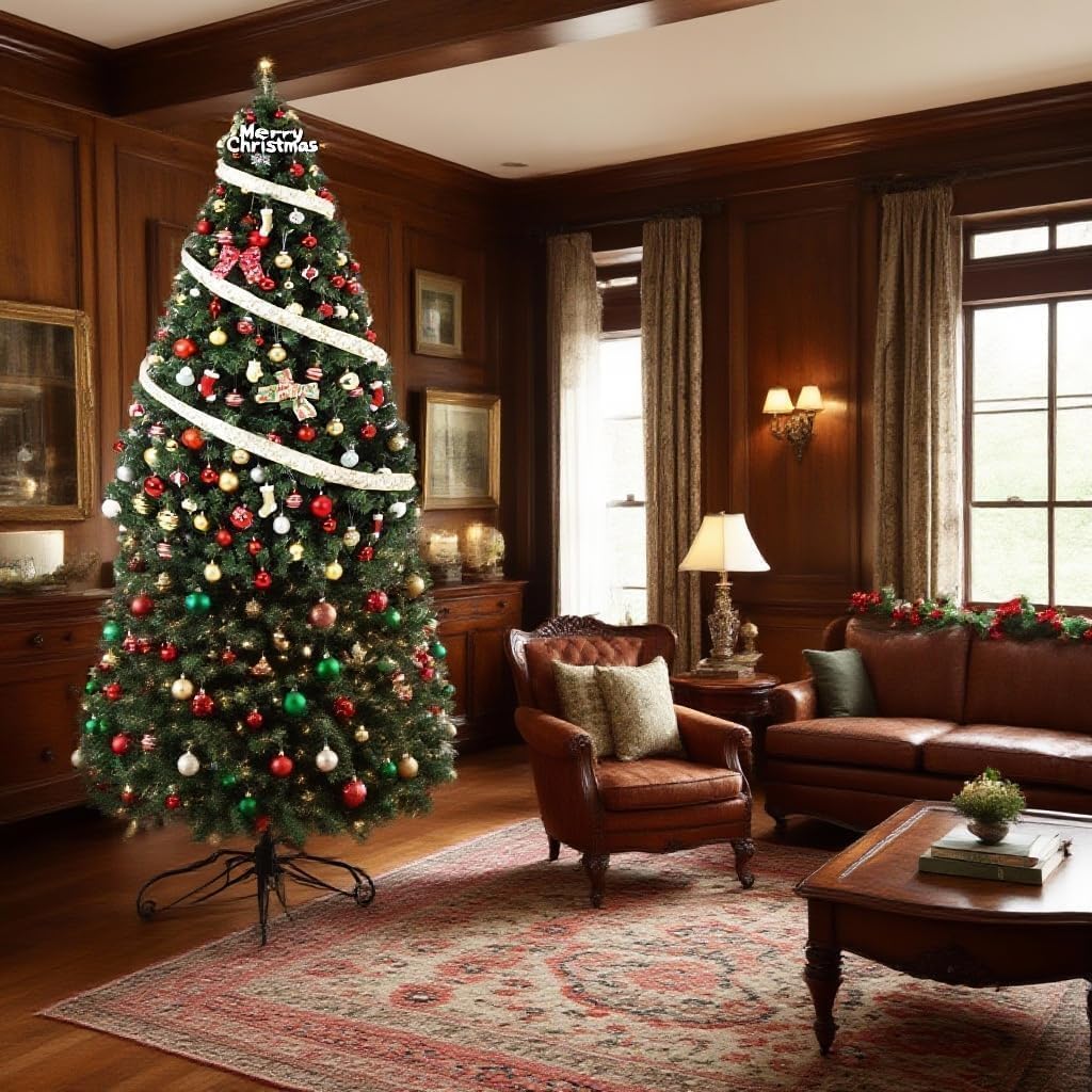 Künstlicher Weihnachtsbaum, Dichter Hochwertig-Nadelbaum