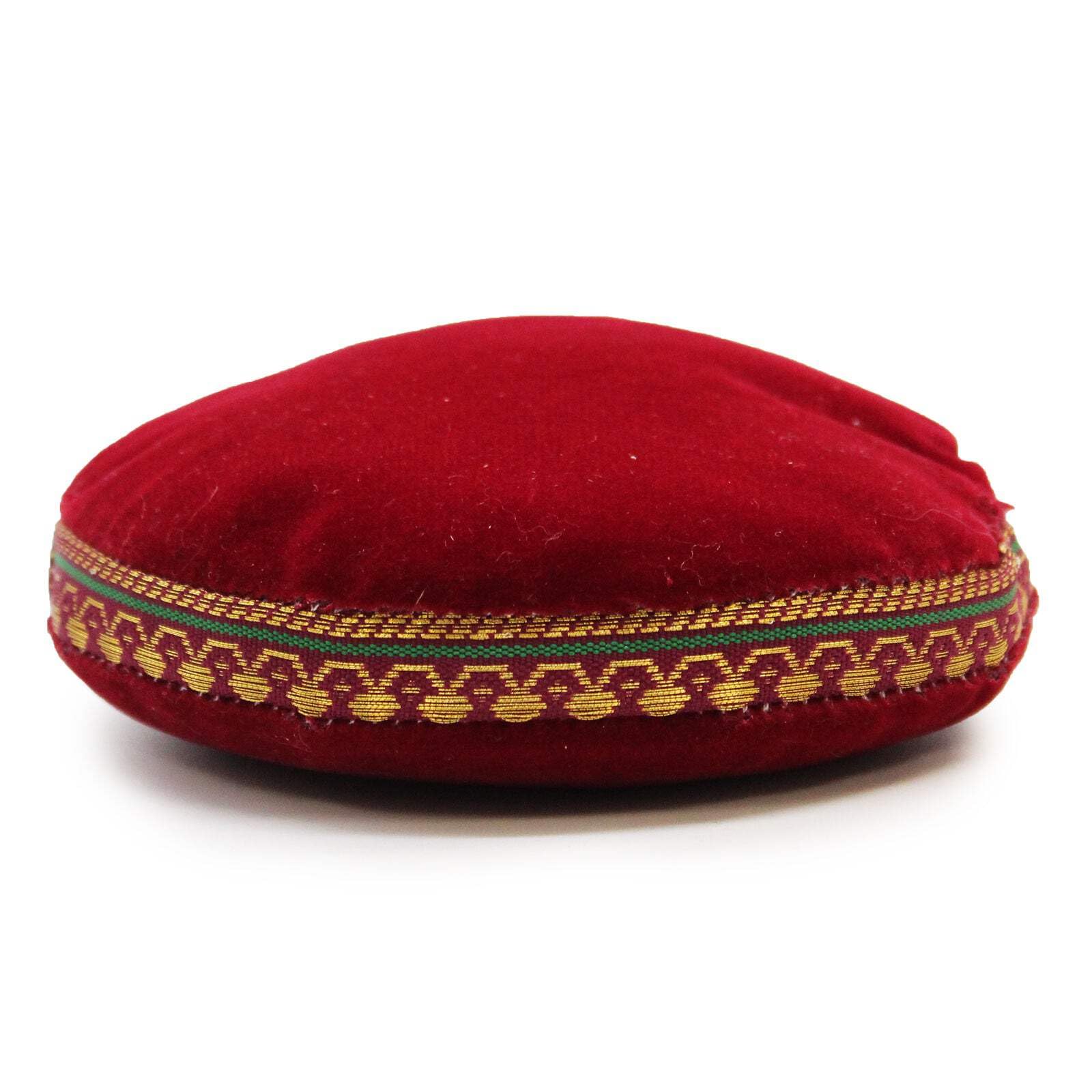 Ancient Wisdom Velvet Singing Bowl Cushion - Approx 11cm