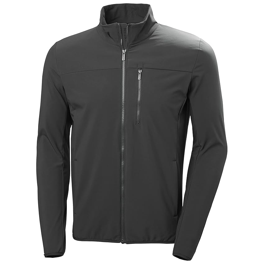 Helly Hansen Uomo Giacca Crew Softshell 2.0, L, Ebano