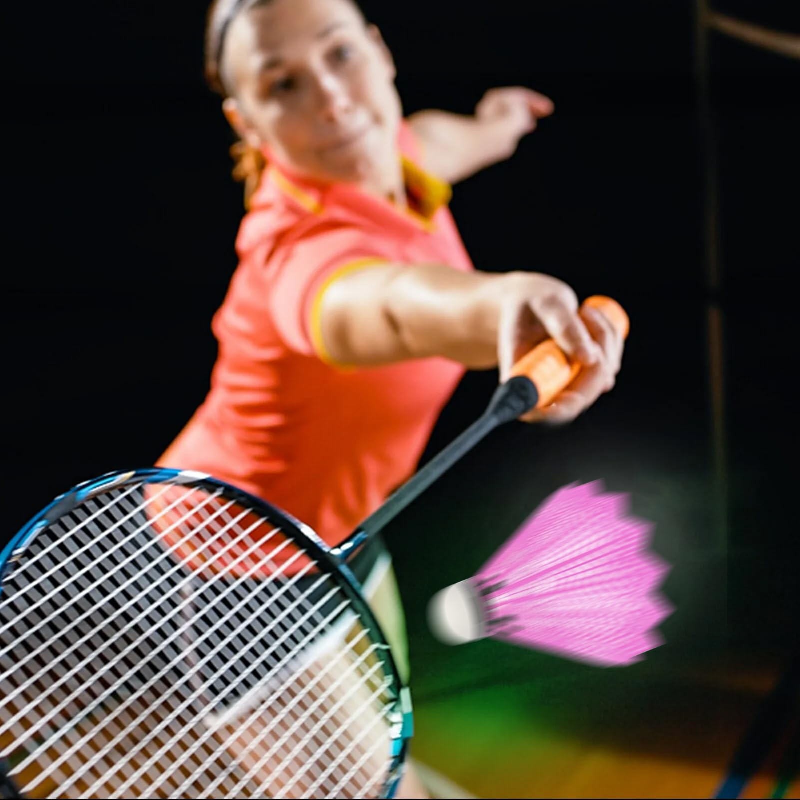 12 Pezzi Volani da Badminton Nylon Volano Badminton Volani Badminton Plastica per Sport Interni e Esterni Allenamento