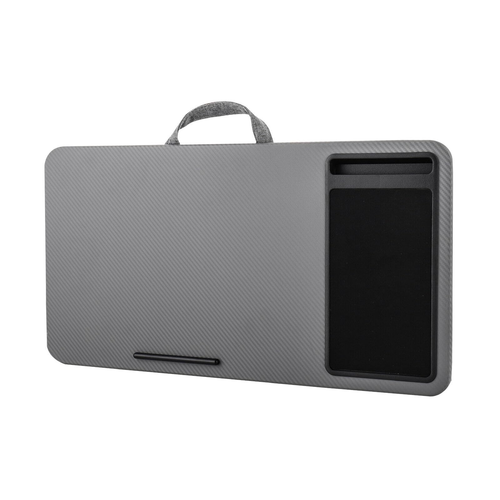 LN COZY CORNER Laptop Tray 57.5x30.5x6cm – Large Lap Desk with Cushion & Built-in Mouse Pad – Ergonomic Laptop Stand for Bed, Sofa, Floor – Portable & Space-Saving Design for Work, Study, Gaming