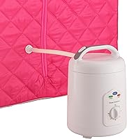 Vista 7 de Durasage - Sauna de vapor portátil para uso doméstico – Tienda de spa personal plegable para todo el cuerpo con generador de vapor de 800 W