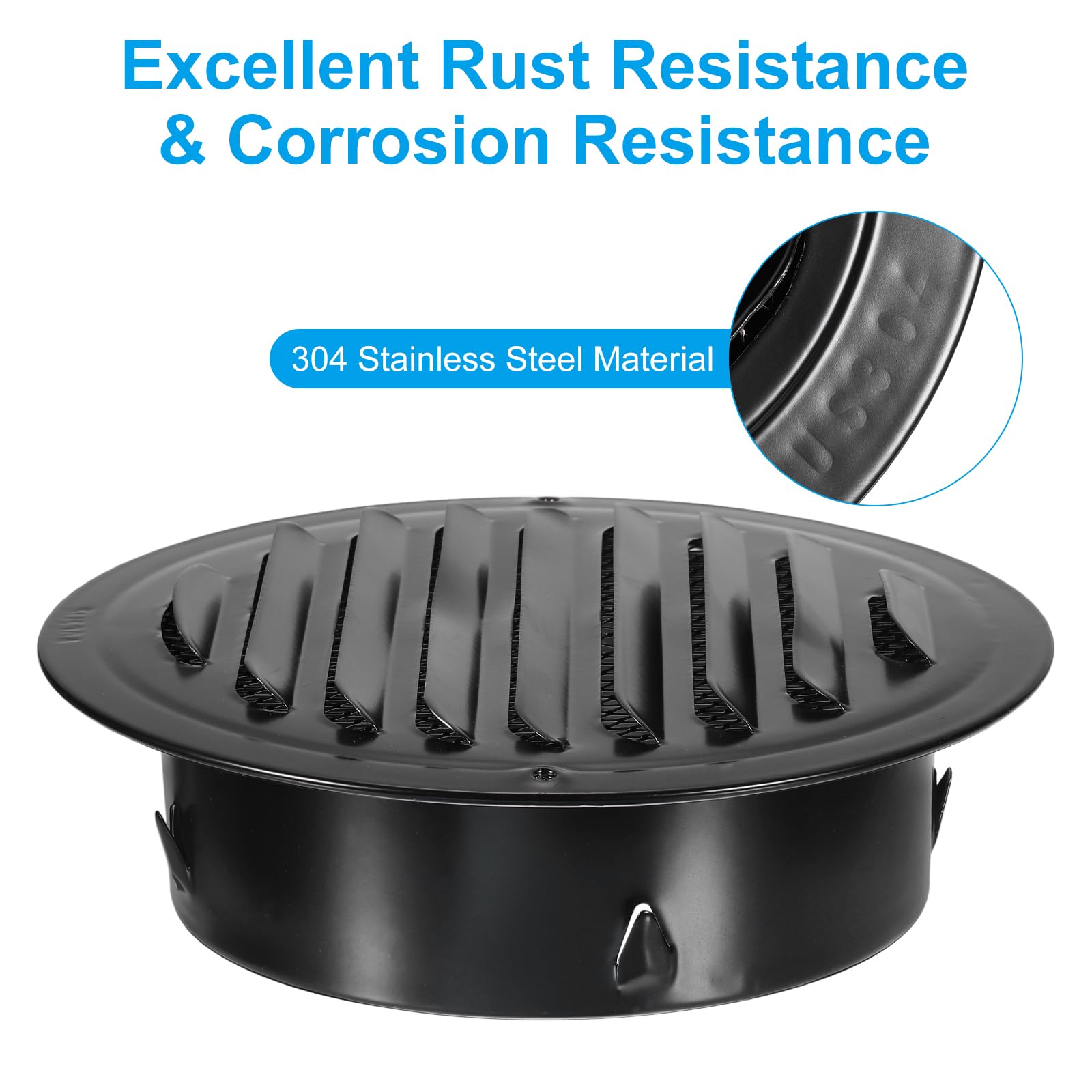 PATIKIL 6" Round Air Vent Cover - Image 4