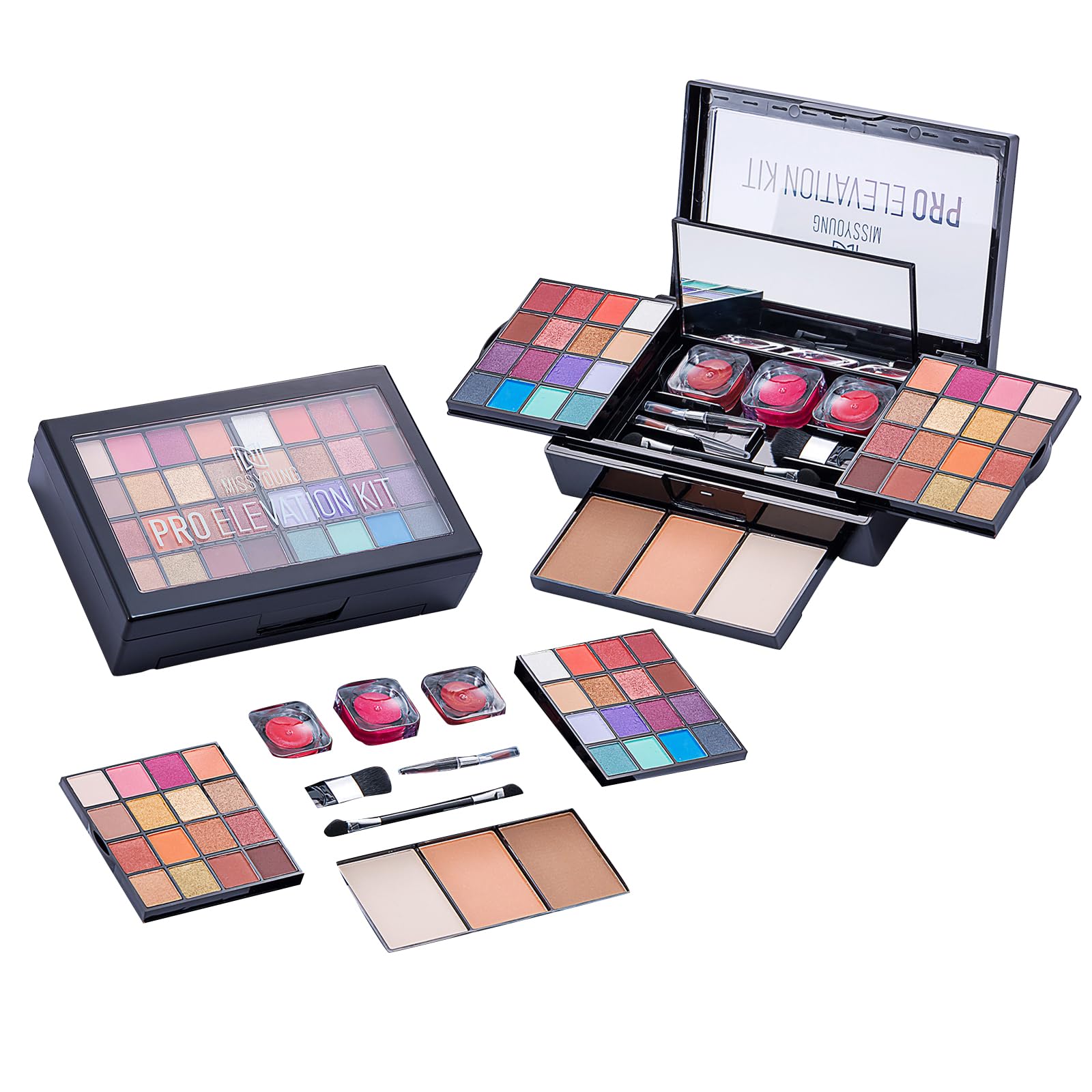 Amazon | YAYAMIYA メイクアップセット 42点 フル美容化粧品 メイク