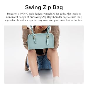 Coach Womens Swing Zip