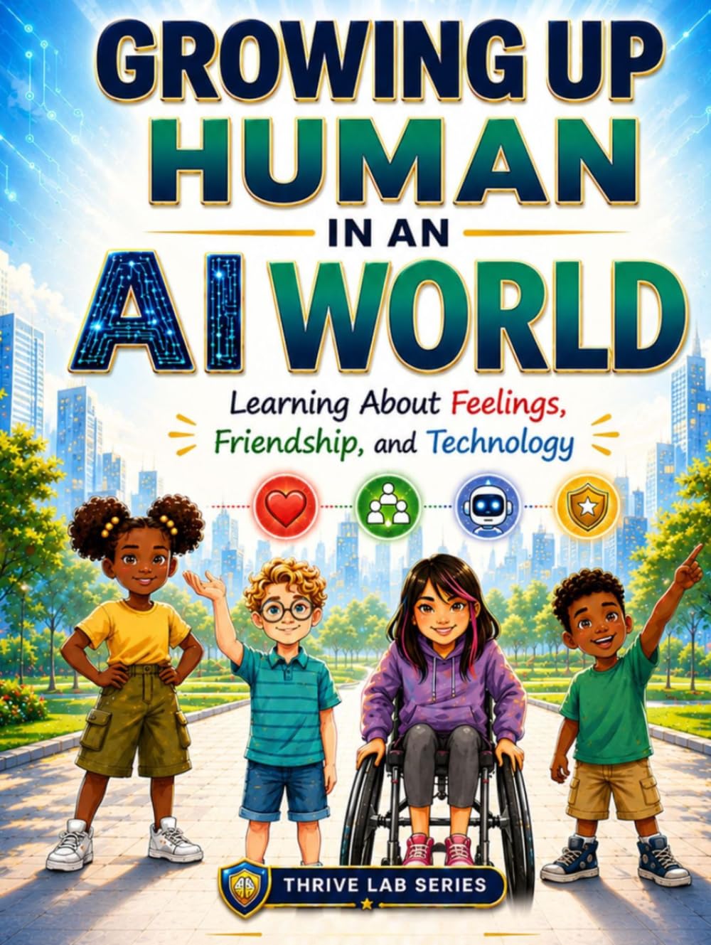 Growing Up Human In An AI World: Learning About Feelings, Friendship, and Technology (AI & Humanity Series)