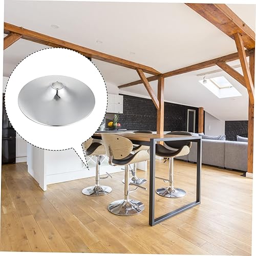 Miniatura 2 de Homoyoyo Base de barra de acero de repuesto práctico de aluminio para taburete de barco, plato giratorio, soporte para silla de cocina, taburete de