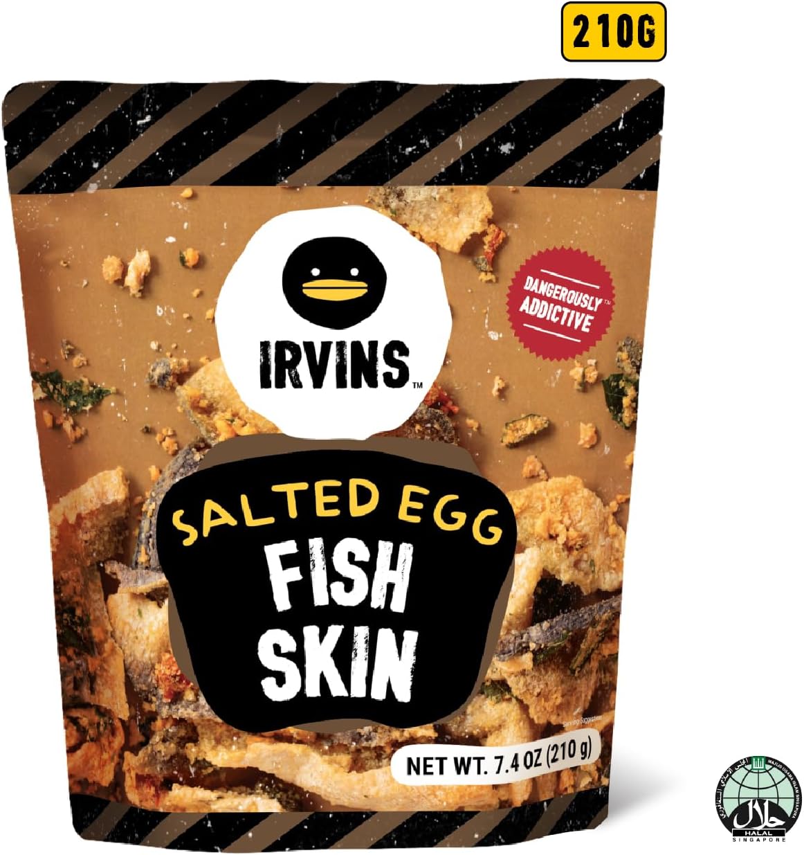 IRVINS Salted Egg Fish Skin Crisps 230g