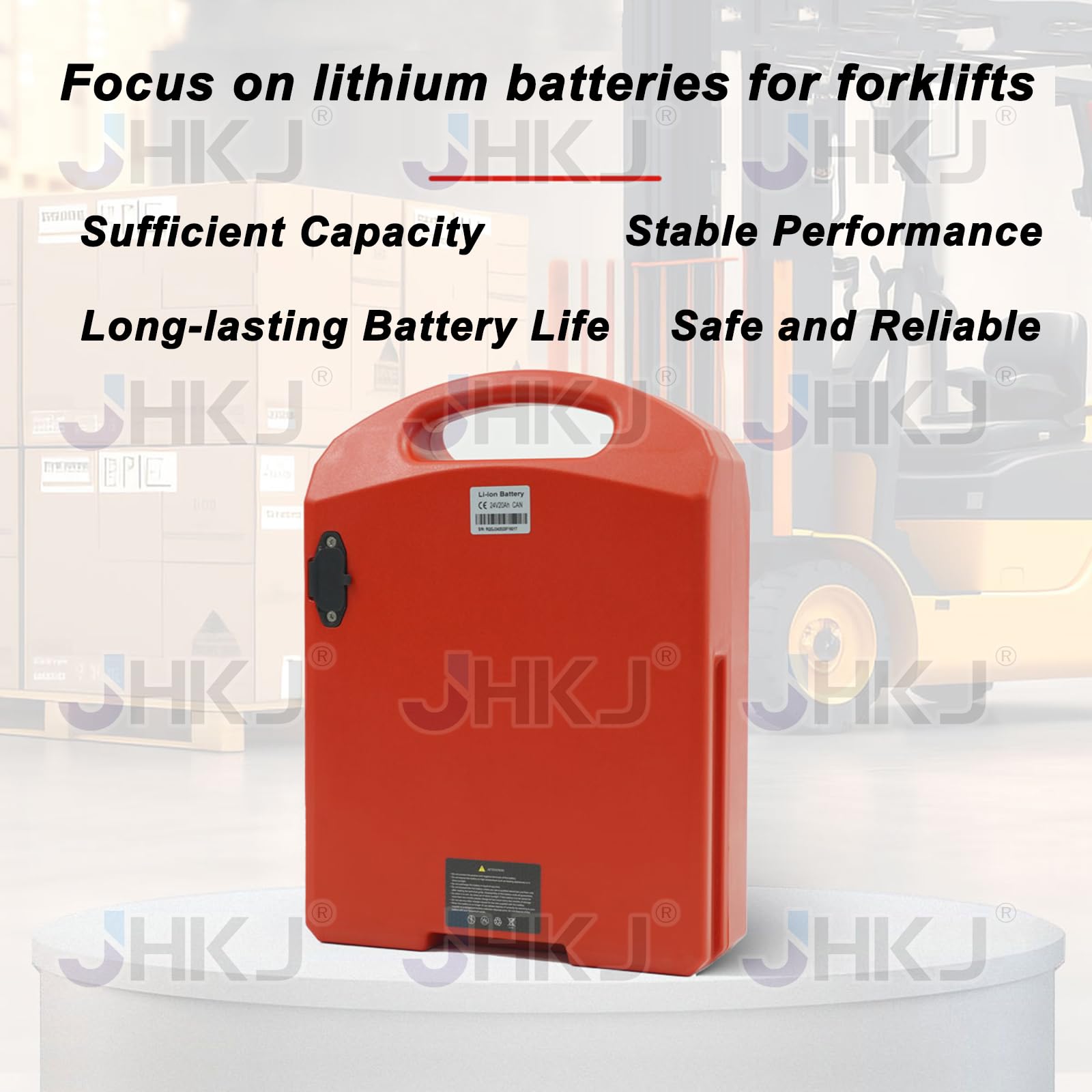 Batterie au Lithium 24 V 48 V pour Chariot élévateur électrique