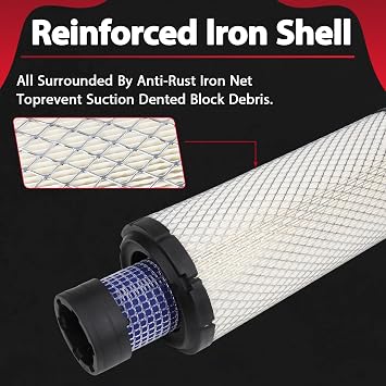 P822858 & P821575 Air Filter Set Fit for Donaldson FPG05 Air Cleaner Bobcat 6672467 PM252Z PM260Z PM272Z Replaces 11013-7044 & 11013-7045 2508301 2508304 46438 42985