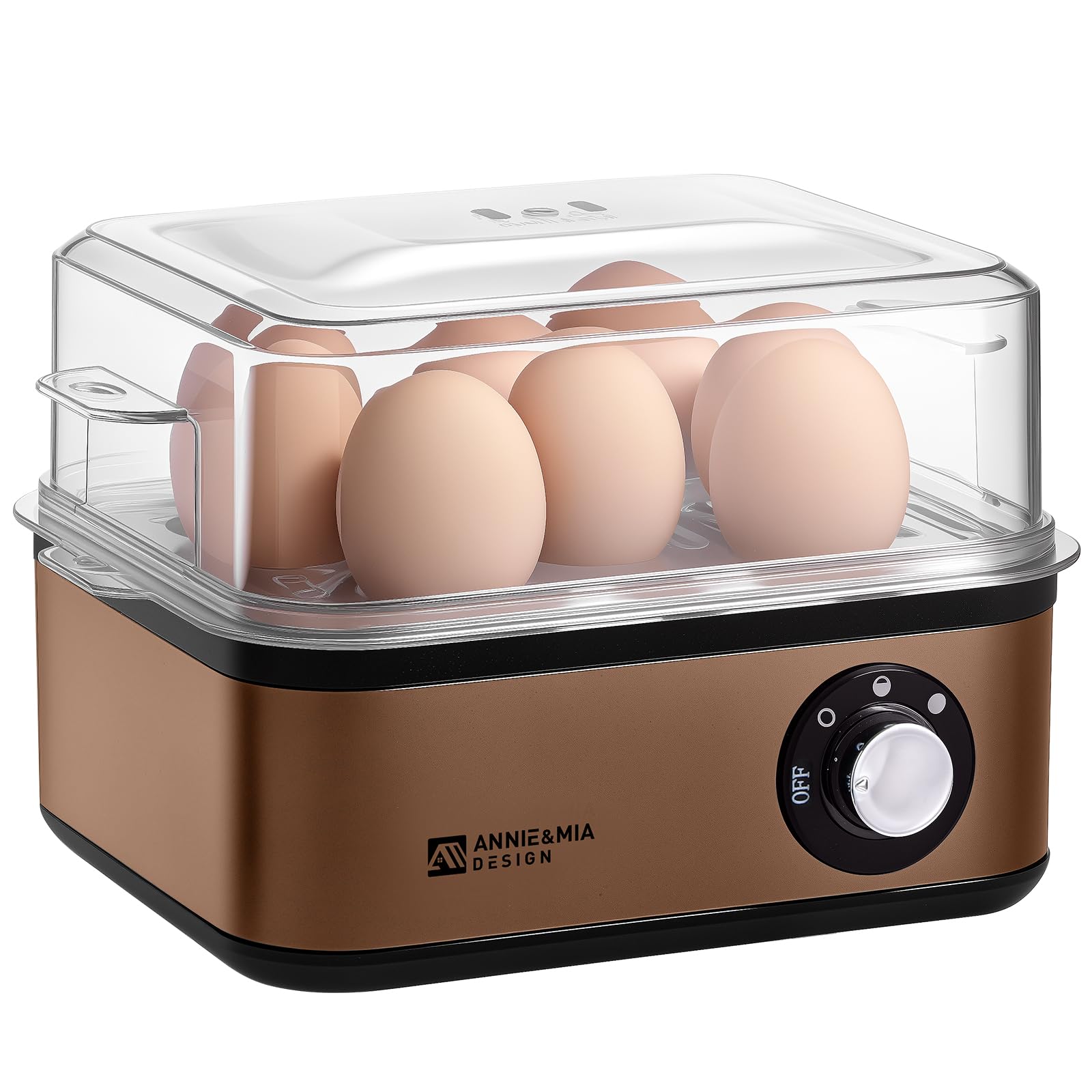 Annie & Mia Stainless Steel Egg Cooker