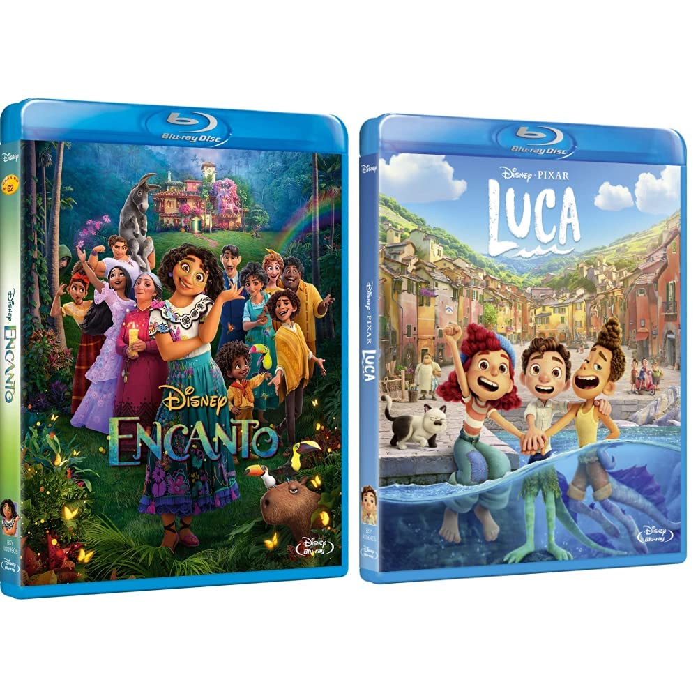 Pack Encanto y Luca en Blu-ray: películas Disney Pixar en formato de alta definición para casa