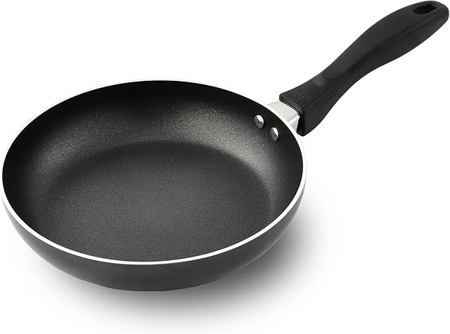 KITCHEN KING Non Stick Frying Pan Induction frying Pan 20cm/24cm/26cm Non Toxic Oven Safe Aluminum Cookware Scratch Resistant with Cool Bakelite Handle Omelet Pan for Induction Gas and Electric (24CM)