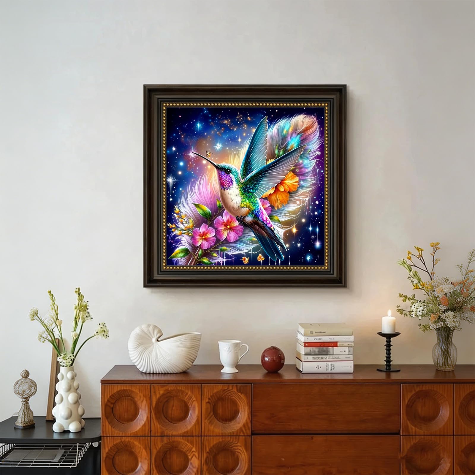 5D Diamond Art Hummingbird Kit - Beginner Diamond Painting -2 5D Diamond Art Hummingbird Kit - Beginner Diamond Painting -2