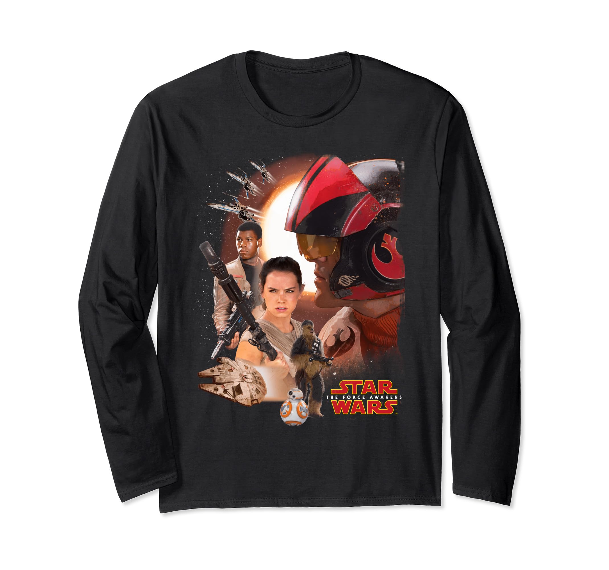 T-shirt Star Wars Force Awakens manches longues confortable - 2