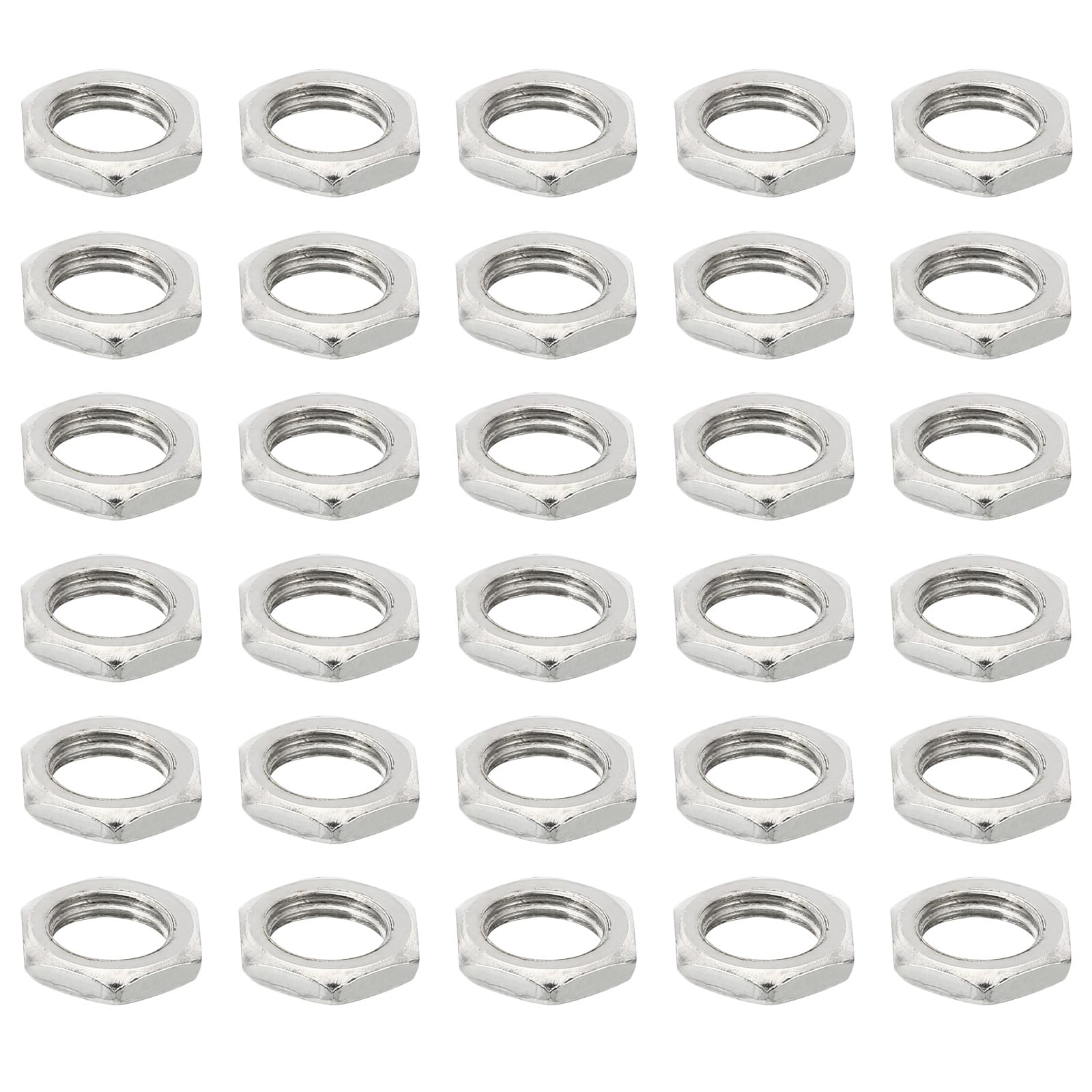 PATIKIL M7x0.75 Steel Hex Nuts
