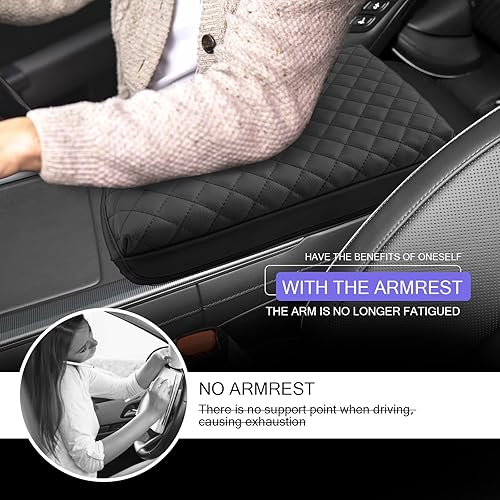 Miniatura 17 de LUWU for 2025 2024 Chevy Trax Center Console Cover 2024 Trax Armrest Cover 2024 2025 Chevrolet Trax Accessories Console Pad 2024 2025 Chevy Trax