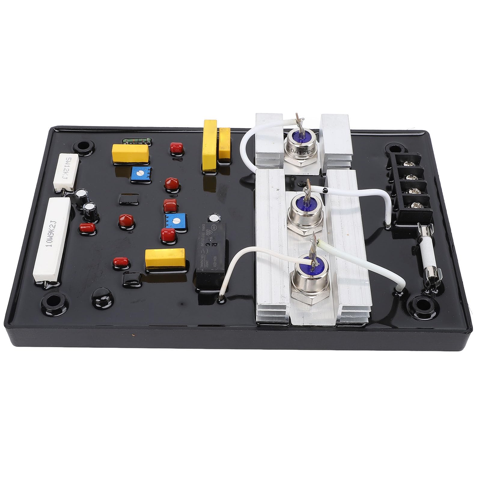 SIXRUN GAVR-35A Generatore AVR Senza Spazzole con Regolatore di Tensione Ad Alta Precisione per Apparecchiature Elettriche in Plastica