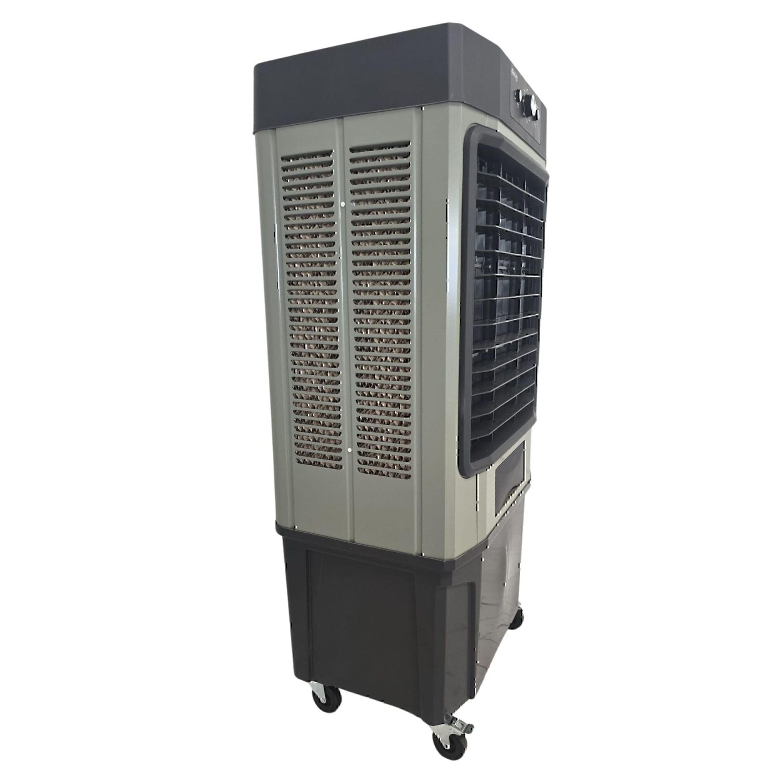 GARLAND COOL 1380T Climatizador Evaporativo 360 W | Flujo 15000 m³/h, Depósito 80 L, Para 70-100 m², Estructura Metálica, Bajo Consumo, Portátil, Control Manual