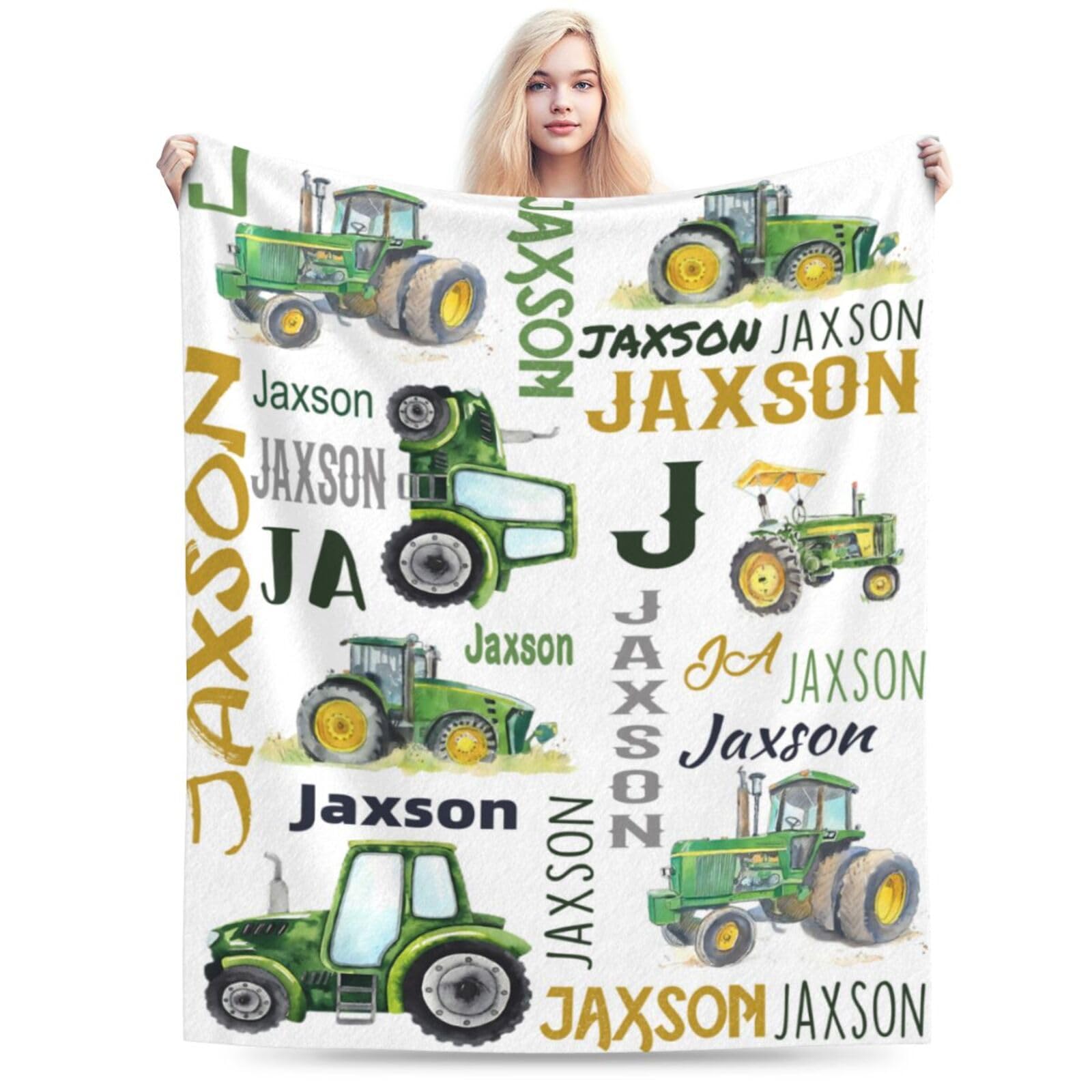 WTCWY Personalized Baby Blankets for Girls Boys with Name Personalized Blankets for Kids Personalized Baby Items Personalized Baby Girl Boy Gifts