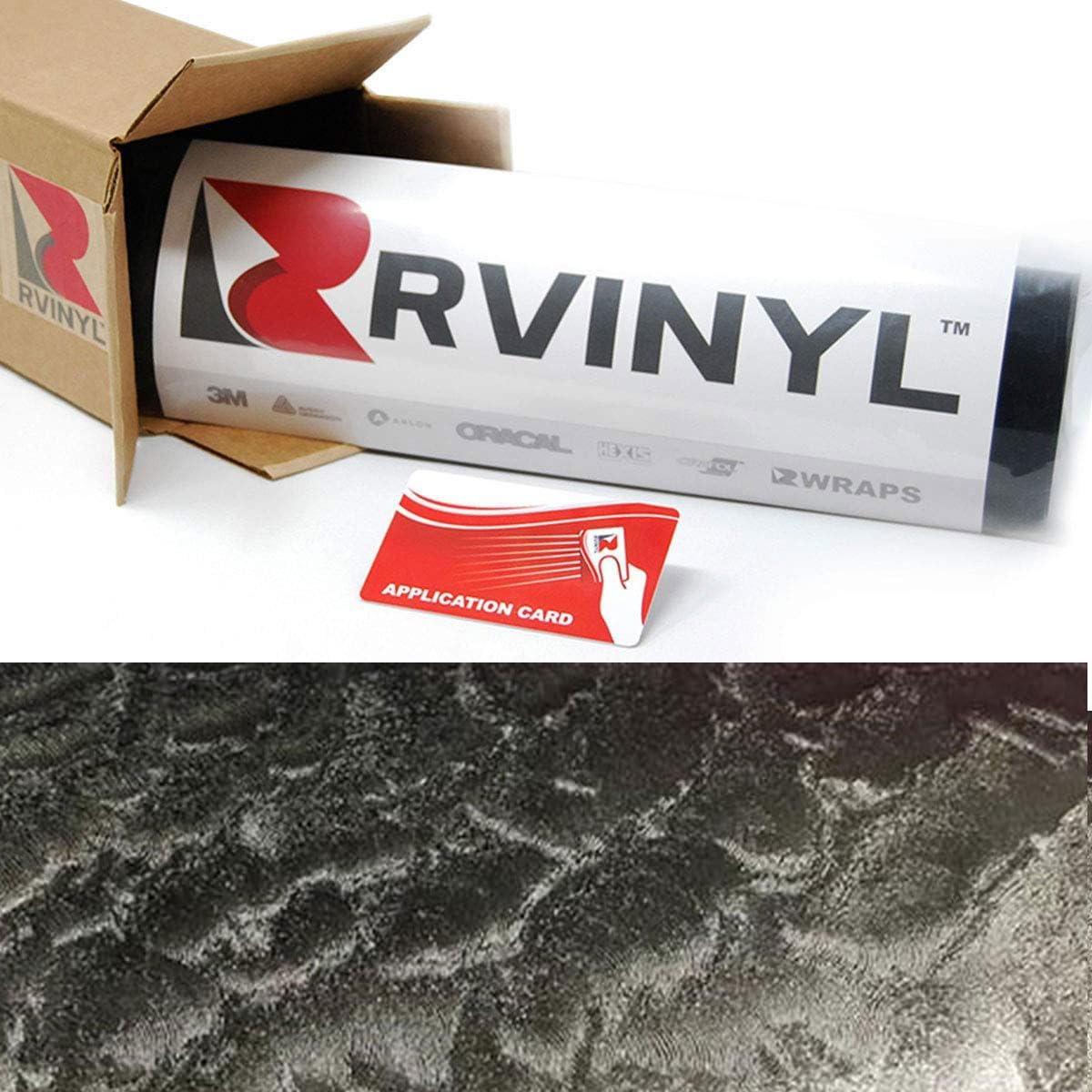 ORACAL 383 Chrome 001 Ultraleaf Cast Film 2ft x 7ft Vinyl Film Sheet Roll - for Cricut, Silhouette Cameo, Craft and Sign Cutters