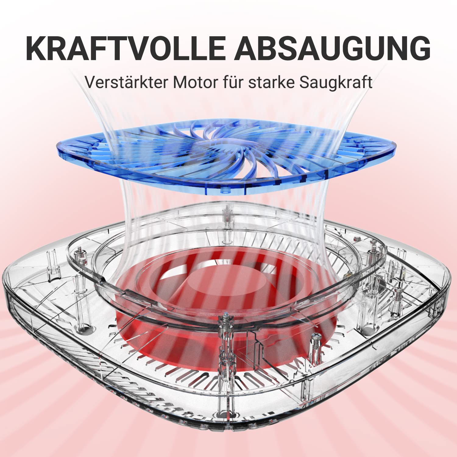 MelodySusie Nagelstaubsauger mit Filter, DR-3011 Professionelle Staubabsaugung für Nagelstudio & Zuhause Leiser Staubsauger für Nägel Maniküre Nageldesign Saugstarker Leistungsstarker, Weiß