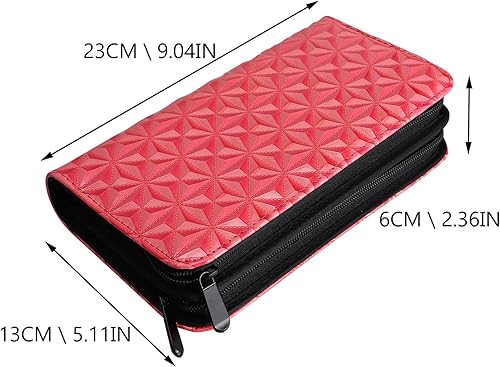 Miniatura 2 de Estuche para peluquero, funda para peluquero, bolsa para peluquero, accesorios de corte de pelo para peluquería (rosa)