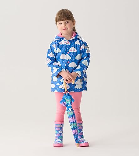 Miniatura 8 de Hatley - Paraguas estampadas para niña Paraguas impreso talla única  Corazones azul marino y blanco