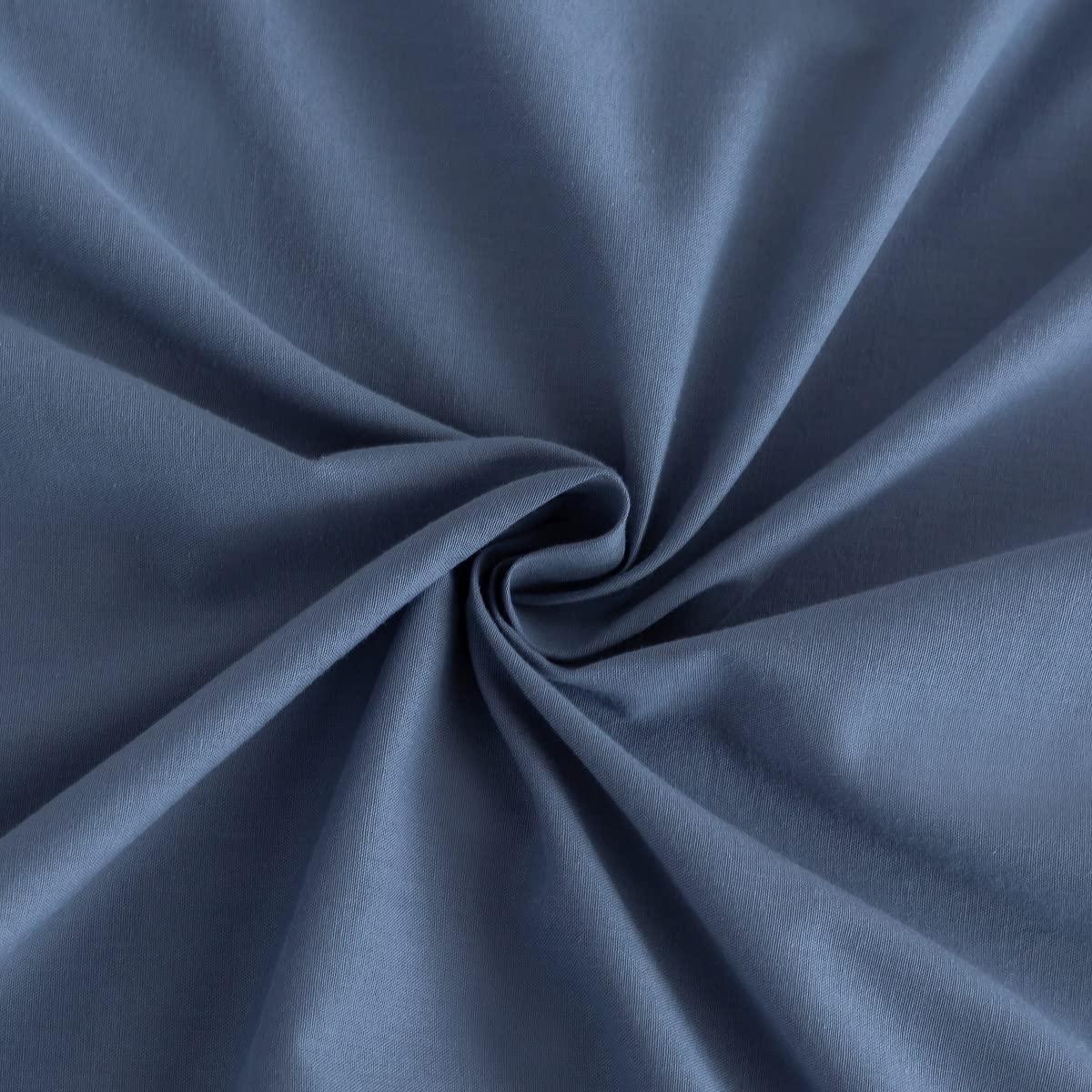 Blue Duvet Cover Cotton Duvet Cover (104x90 Inch) King Duvet Cover 100% Washed Cotton with Zipper Closure Kids Duvet Cover Soft Breathable