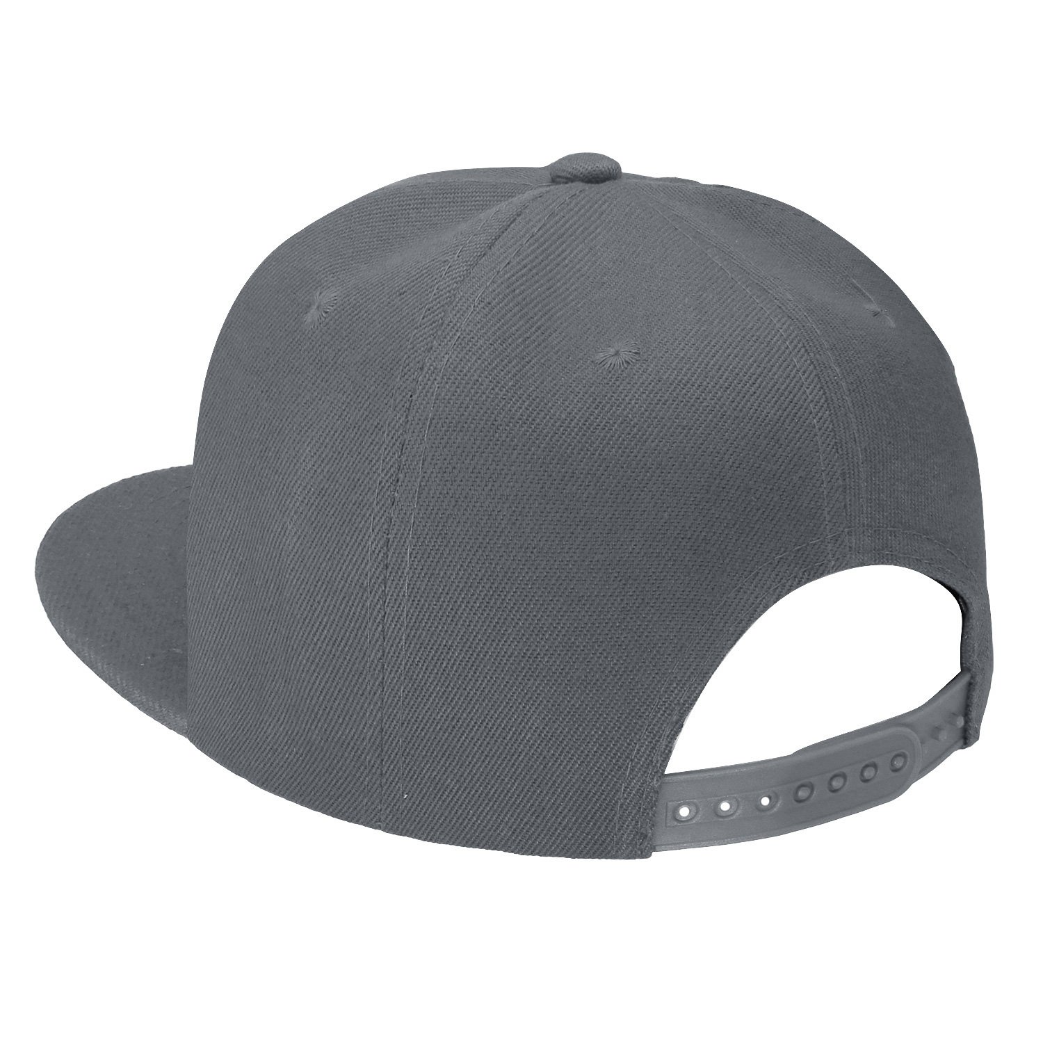 Falari Wholesale 12er-Pack Kappe mit Druckknopfverschluss, Hip-Hop-Stil, flache Krempe, einfarbig, verstellbare Größe