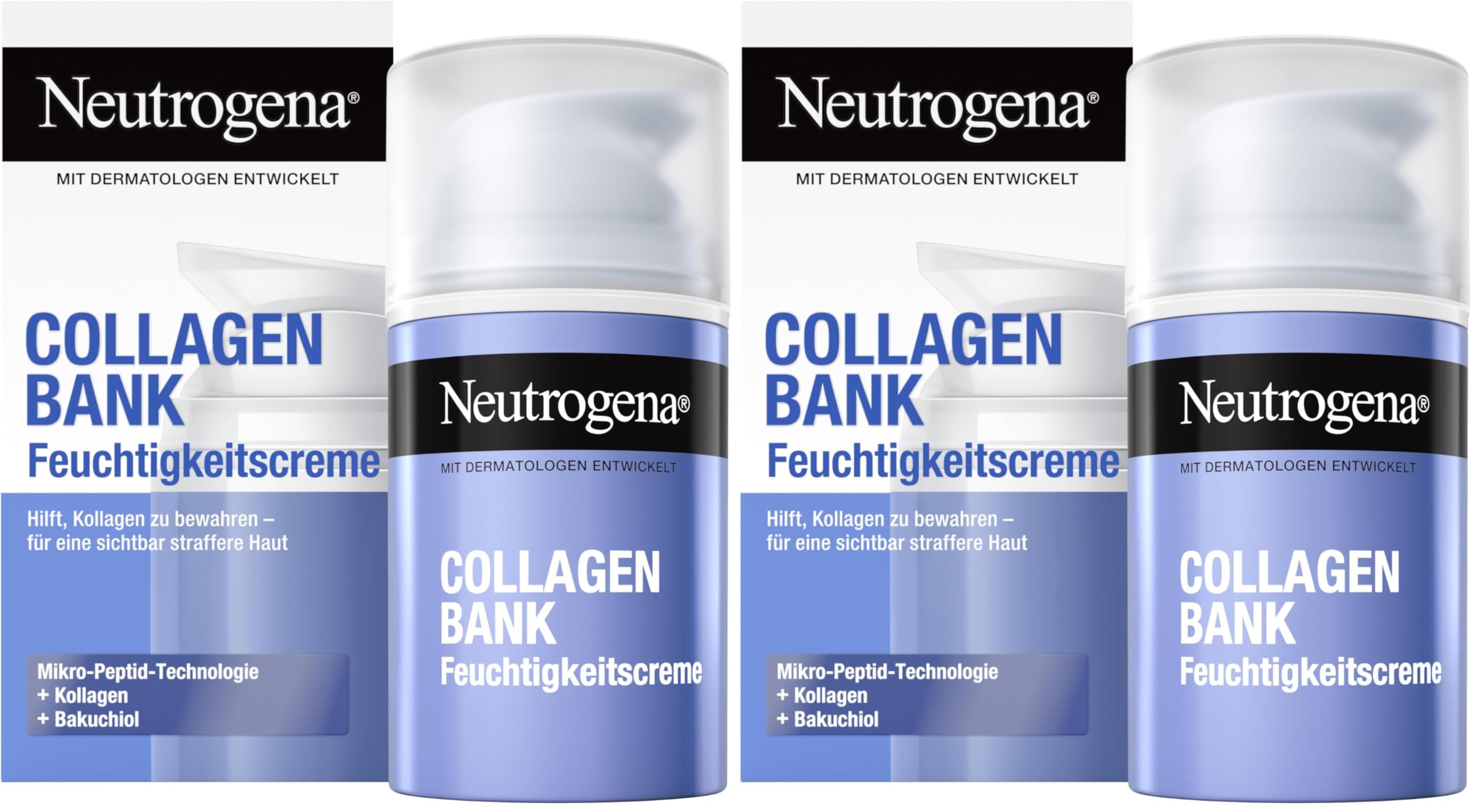 Neutrogena Collagen Bank Nemlendirici Gece Kremi 50 ml (2 paketi)