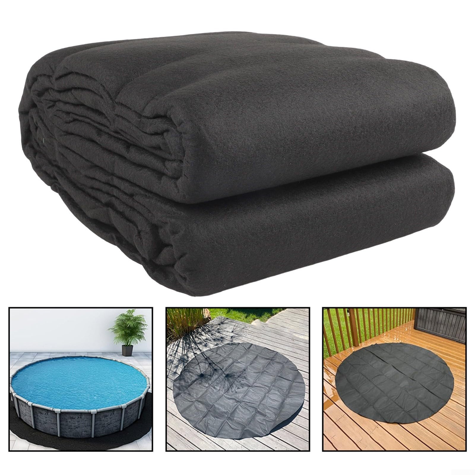 Tapis Protection Bassin 12FT Matériau pour robuste Tapis Protection