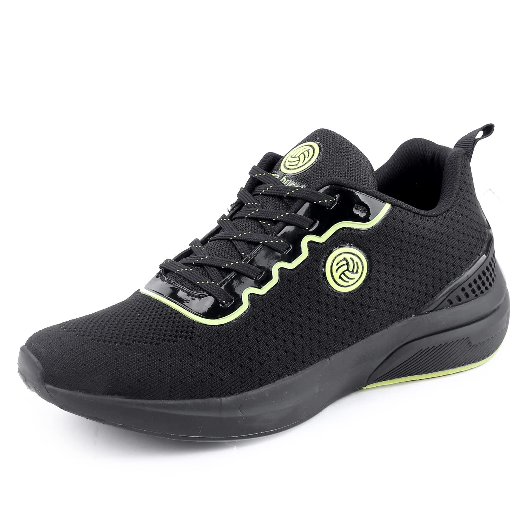 Bacca Bucci® Mens Perform Road Running Sports Shoes with Lace-Up Closure, Plush Tongue and Collar, and Soft Fabric Lining- Black, Size UK10 (B0B98ZKH81) Amazon Price History, Amazon Price Tracker