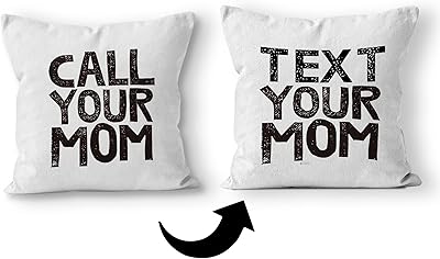 Yontree 50th Birthday Cushion Cover - Double-Sided Throw Pillow Cover For Women And Men, 45x45 CM, 50th Birthday Decorations