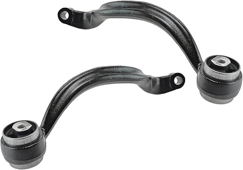 Miniatura 3 de TRQ Brazo de control delantero superior e inferior con conjunto de rótulas compatible con Land Rover Range Rover 2003-2012