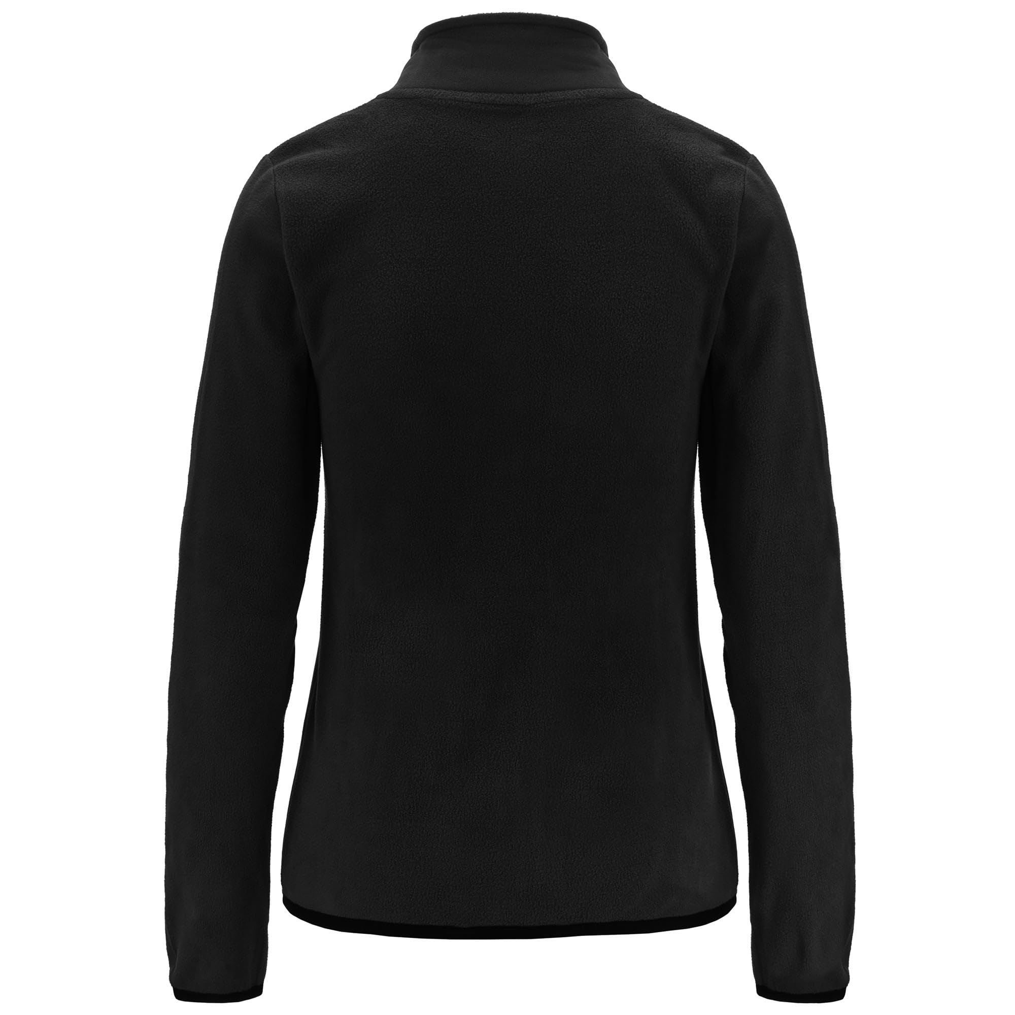 Kappa - Felpa con Zip, Donna, Poliestere, Palestra, Modello: Logo VAVAUX Slim