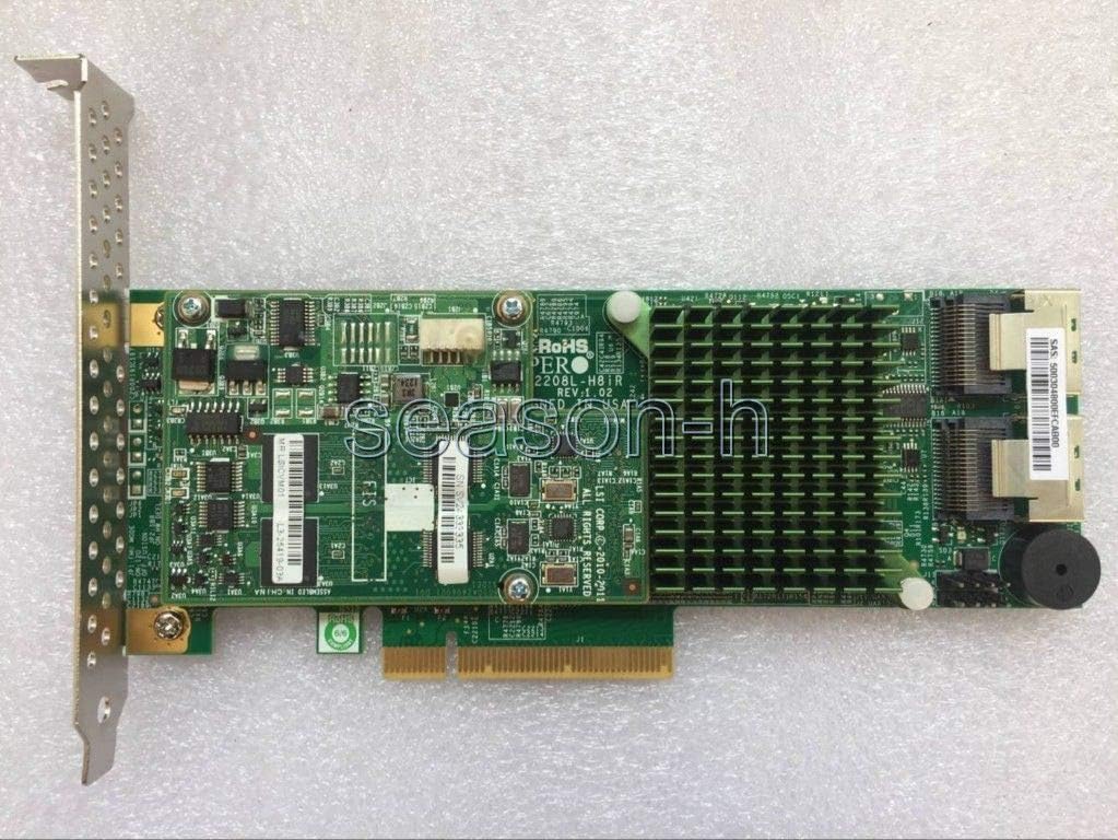 Supermicro AOC-S2208L-H8iR 1GB 8-Port SAS2 6Gbps PCI-e 3.0 RAID Contro