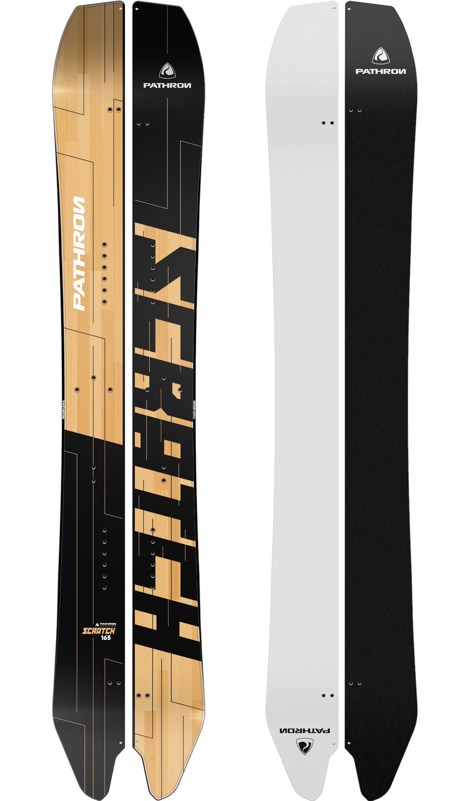 Set da Snowboard Splitboard Scratch Split incl. Clip e Ganci 2021/2022