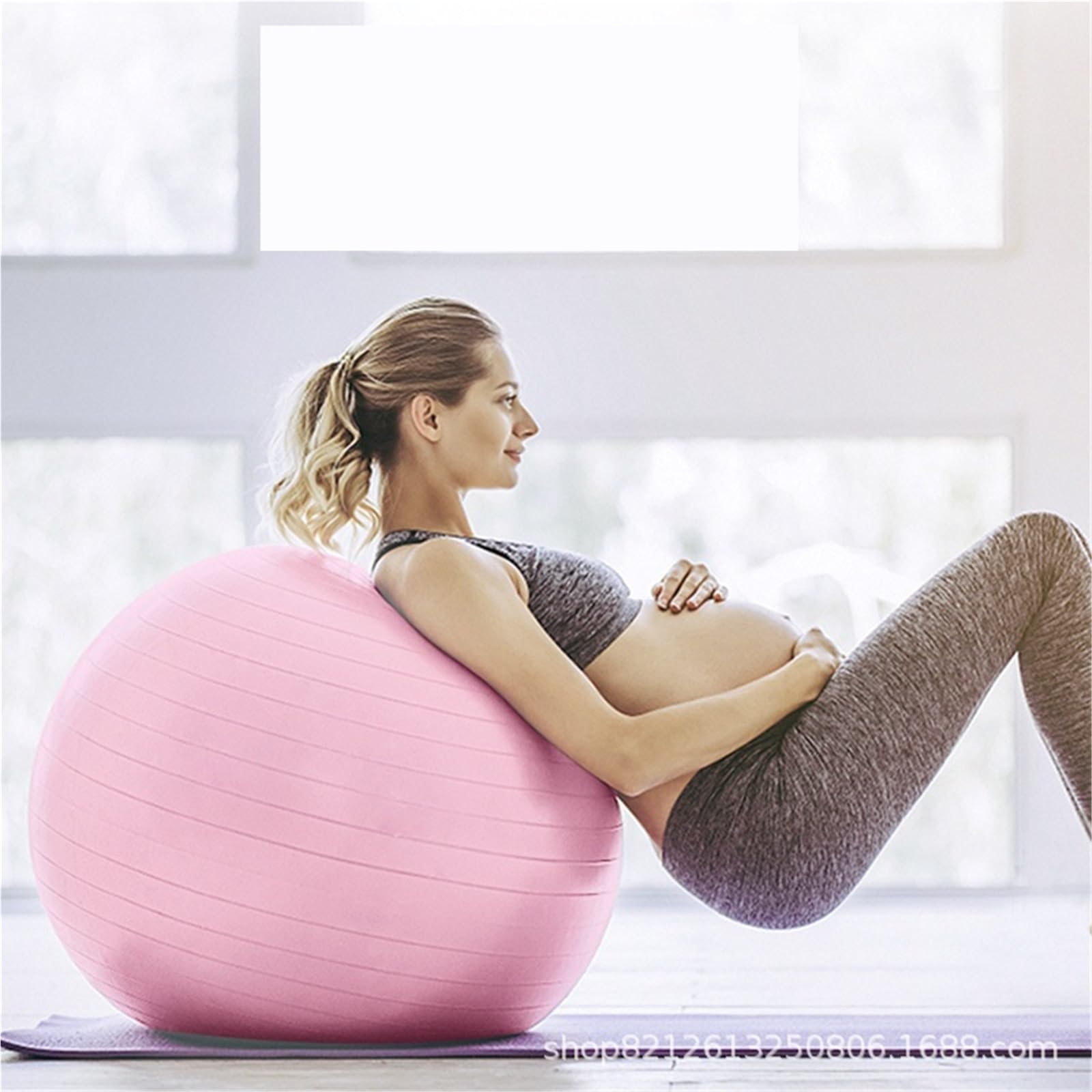 Pelota Ejercicio Pelotas de Fitness 65CM, Pelota Yoga Gruesa a Prueba explosiones, Ejercicio, Gimnasio en casa, Equipo Pilates, Equilibrio