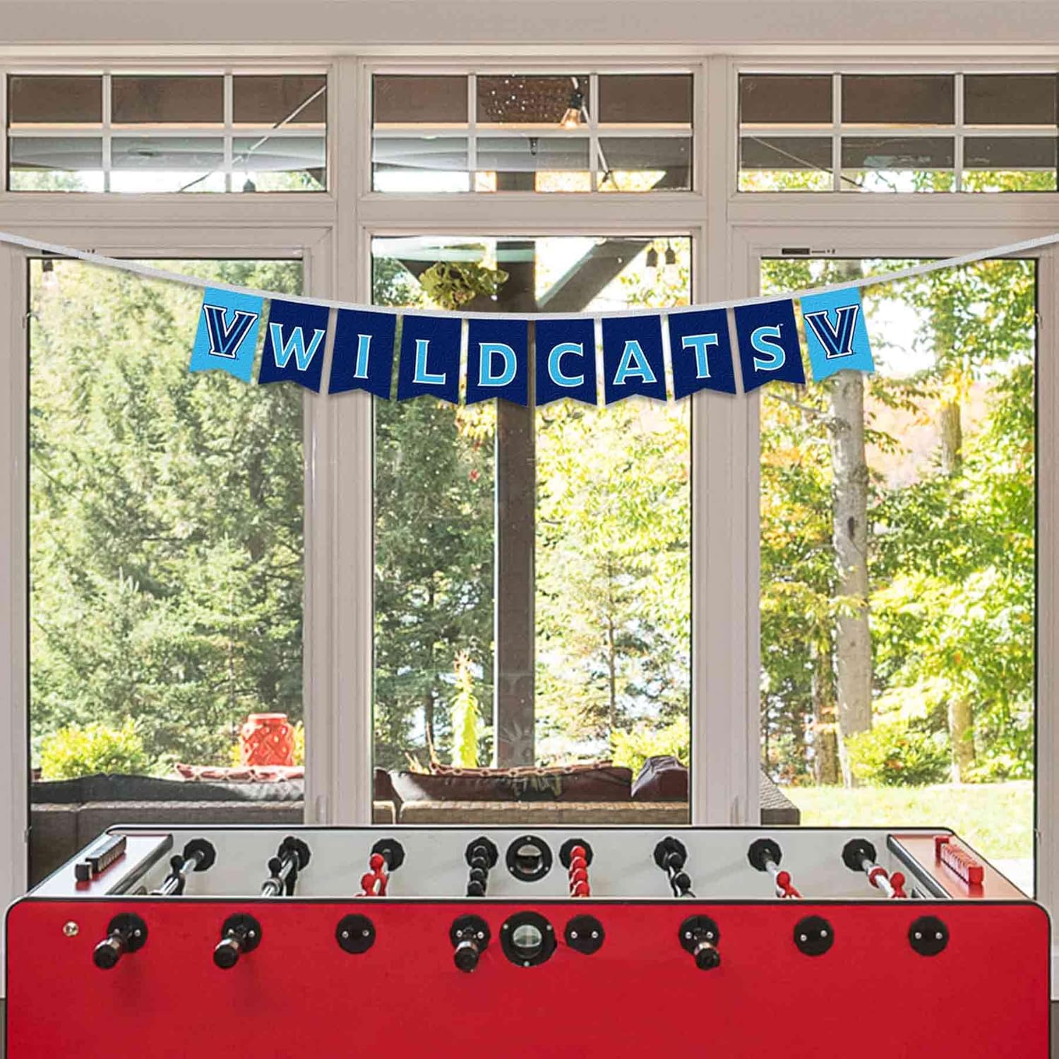 Villanova Wildcats Banner String Pennant Flags - Image 2