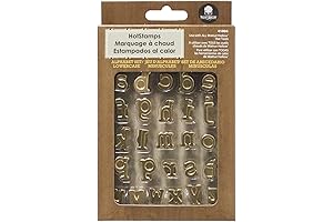 Walnut Hollow HotStamp Lowercase Alphabet Set: Enhance Your Leatherworking Skills
